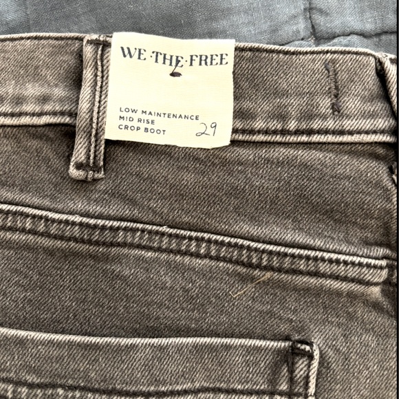 FP/ We The Free Low Maintenance Mid-Rise Flare Jeans NWT Size 29 Dark Horse - Picture 8 of 10